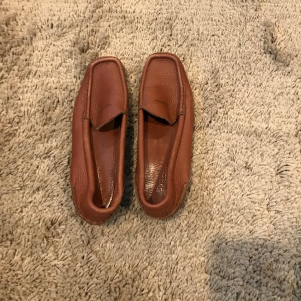 Cole Haan soft chestnut brown loafers, 7 1/2 B